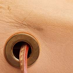 Pre Owned حقيبة لوي فيتون ارسولا كانفاس مونوغرامي أبيض متعدد الألوان 