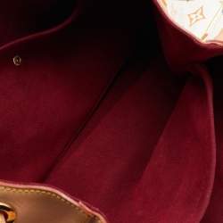 Pre Owned حقيبة لوي فيتون ارسولا كانفاس مونوغرامي أبيض متعدد الألوان 