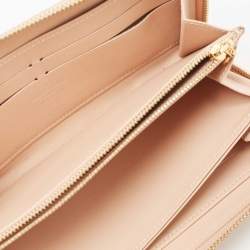 Louis Vuitton Noisette Monogram Vernis Zippy Wallet