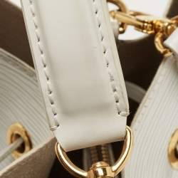 Pre Owned Louis Vuitton White Epi Leather Lovelock NeoNoe MM Bag
