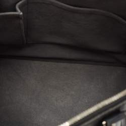 Pre Owned Louis Vuitton Black Epi Leather Alma GM Bag