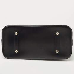 Pre Owned Louis Vuitton Black Epi Leather Alma GM Bag