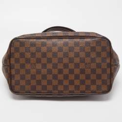 Pre Owned Louis Vuitton Damier Ebene Canvas and Leather Westminister GM Bag