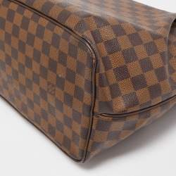 Pre Owned Louis Vuitton Damier Ebene Canvas and Leather Westminister GM Bag