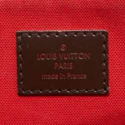 Pre Owned Louis Vuitton Damier Ebene Canvas and Leather Westminister GM Bag