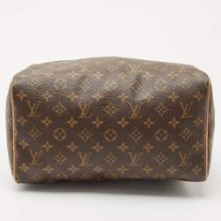 Pre Owned Louis Vuitton Monogram Canvas Speedy 30 Bag