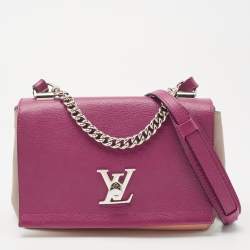 Louis Vuitton Red Leather My Lockme BB Bag Louis Vuitton