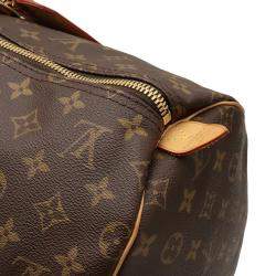 Louis Vuitton Brown Monogram Canvas Keepall 55 Duffel Bag