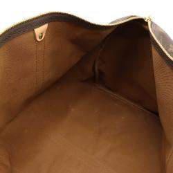 Louis Vuitton Brown Monogram Canvas Keepall 55 Duffel Bag