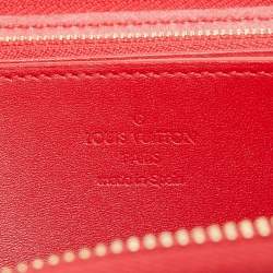 Louis Vuitton Cerise Monogram Vernis Zippy Wallet