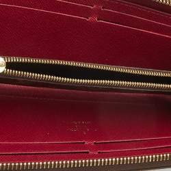 Louis Vuitton Monogram Canvas Clemence Zip Around Wallet