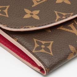 Louis Vuitton Monogram Canvas Flower Emilie Wallet 