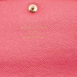 Louis Vuitton Monogram Canvas Flower Emilie Wallet 