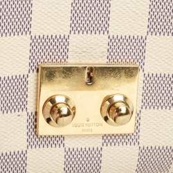 Pre Owned Louis Vuitton Damier Azur Canvas Croisette Bag