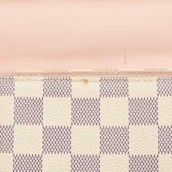 Pre Owned Louis Vuitton Damier Azur Canvas Croisette Bag