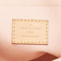 Pre Owned Louis Vuitton Damier Azur Canvas Croisette Bag