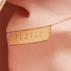 Pre Owned Louis Vuitton Damier Azur Canvas Croisette Bag