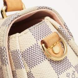 Pre Owned Louis Vuitton Damier Azur Canvas Croisette Bag