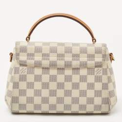Pre Owned Louis Vuitton Damier Azur Canvas Croisette Bag