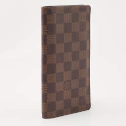 Louis Vuitton Damier Ebene Canvas  Brazza Wallet