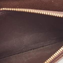 Louis Vuitton Damier Ebene Canvas  Brazza Wallet
