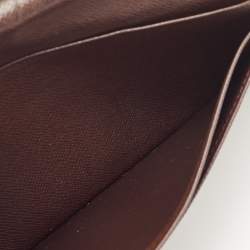 Louis Vuitton Damier Ebene Canvas  Brazza Wallet
