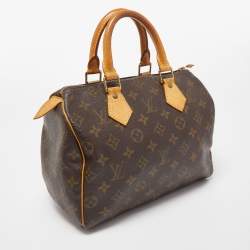 Pre Owned Louis Vuitton Monogram Canvas Speedy 25 Bag