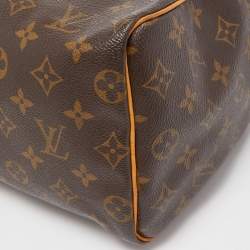 Pre Owned Louis Vuitton Monogram Canvas Speedy 25 Bag