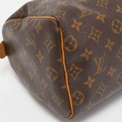 Pre Owned Louis Vuitton Monogram Canvas Speedy 25 Bag