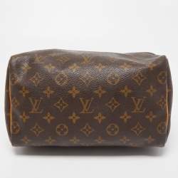 Pre Owned Louis Vuitton Monogram Canvas Speedy 25 Bag