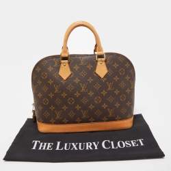 Pre Owned Louis Vuitton Monogram Canvas Alma MM Bag