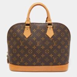 Louis Vuitton Monogram Studded Alma Bag
