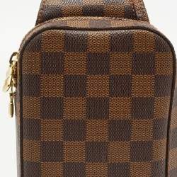 Pre Owned Louis Vuitton Damier Ebene Canvas Geronimos Bag