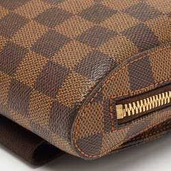 Pre Owned Louis Vuitton Damier Ebene Canvas Geronimos Bag