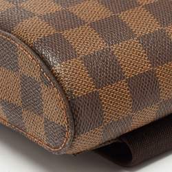 Pre Owned Louis Vuitton Damier Ebene Canvas Geronimos Bag