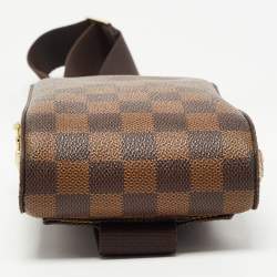Pre Owned Louis Vuitton Damier Ebene Canvas Geronimos Bag
