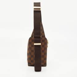 Pre Owned Louis Vuitton Damier Ebene Canvas Geronimos Bag