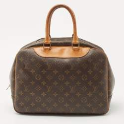 Pre Owned Louis Vuitton Monogram Canvas Deauville Bag