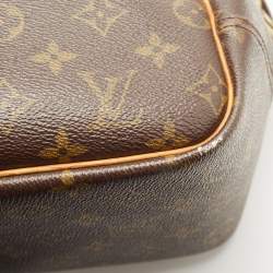 Pre Owned Louis Vuitton Monogram Canvas Deauville Bag
