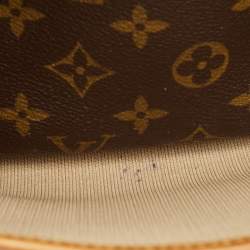 Pre Owned Louis Vuitton Monogram Canvas Deauville Bag