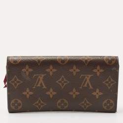 Louis Vuitton Fuchsia Monogram Canvas Emilie Wallet