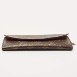 Louis Vuitton Fuchsia Monogram Canvas Emilie Wallet