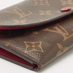 Louis Vuitton Fuchsia Monogram Canvas Emilie Wallet