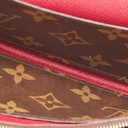 Louis Vuitton Fuchsia Monogram Canvas Emilie Wallet