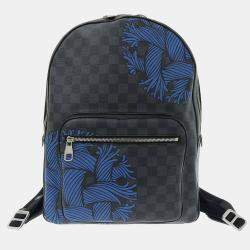 Josh backpack cloth backpack Louis Vuitton Black in Cloth - 27478833