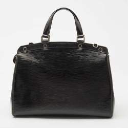 Pre Owned Louis Vuitton Black Electric Epi Leather Brea GM Bag