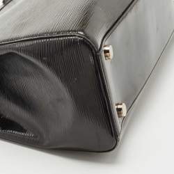 Pre Owned Louis Vuitton Black Electric Epi Leather Brea GM Bag