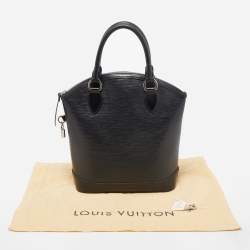 Pre Owned Louis Vuitton Black Epi Leather Lockit Vertical Bag