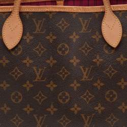 Louis Vuitton Monogram Canvas Neverfull MM Bag