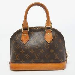 Pre Owned Louis Vuitton Monogram Canvas Alma BB Bag